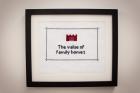 The Value of Family Homes (cross stitch)
