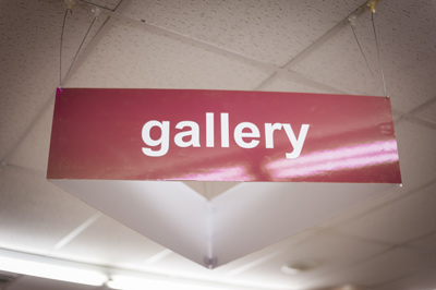 Gallery sign